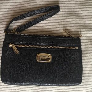 Michael Kors Black wristlet